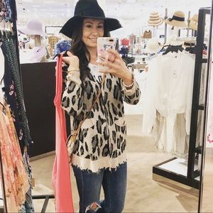 Leopard cardigan